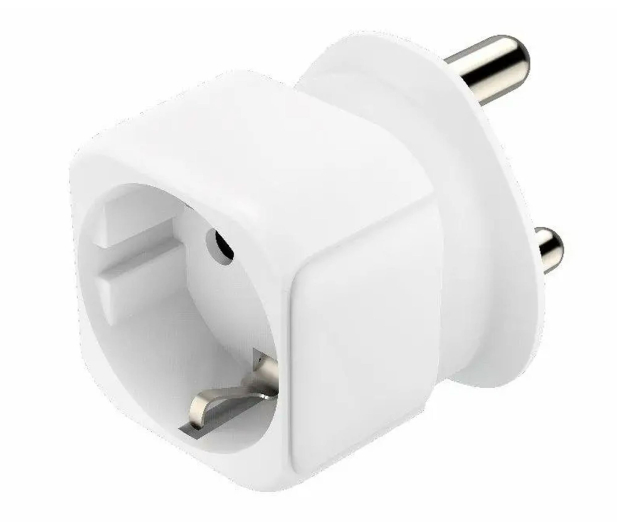 HAMA ADAPTER PODRÓŻNY BASIC GNIAZDO EU -> WTYK SOUTH AFRICA - 1335657 - zdjęcie